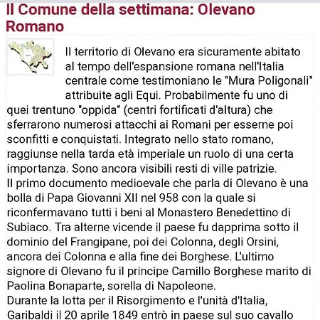 Gasperino House Olevano Romano